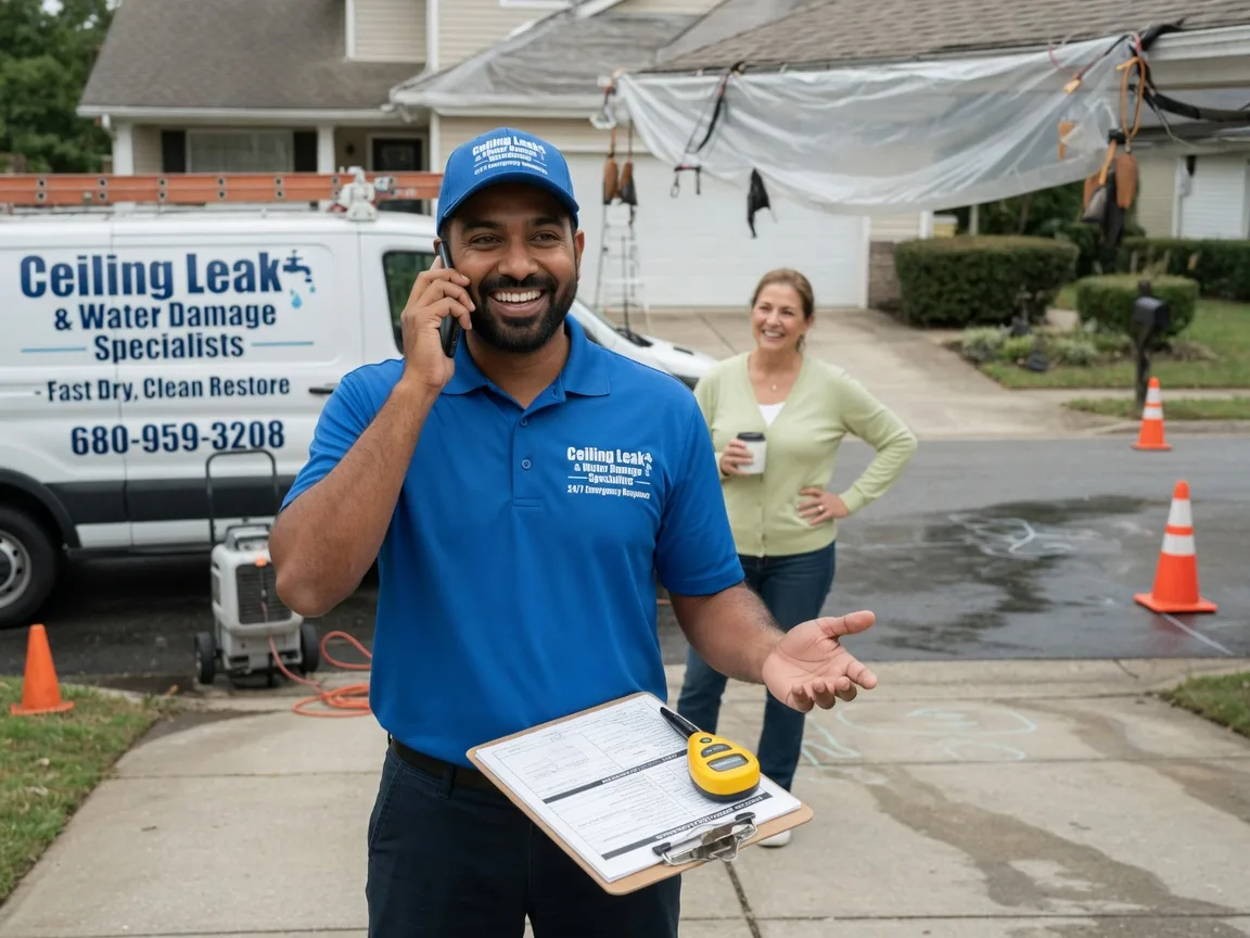 Ceiling Leak Cleanup Coalville, UT FAQs